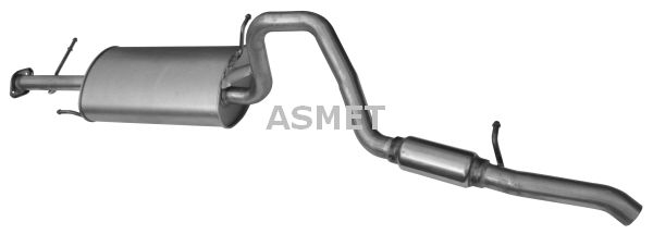 ASMET 25.006 Rear Muffler