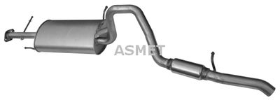 Rear Muffler ASMET 25.006