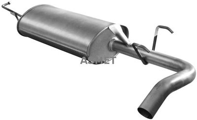 Rear Muffler ASMET 25.011