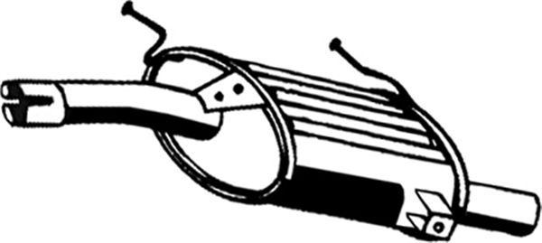 ASMET 25.012 Rear Muffler