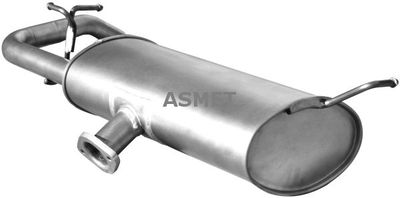 Rear Muffler ASMET 25.013
