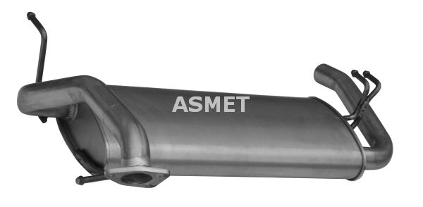 ASMET 26.010 Rear Muffler