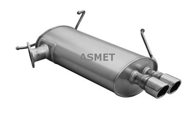 Rear Muffler ASMET 26.020