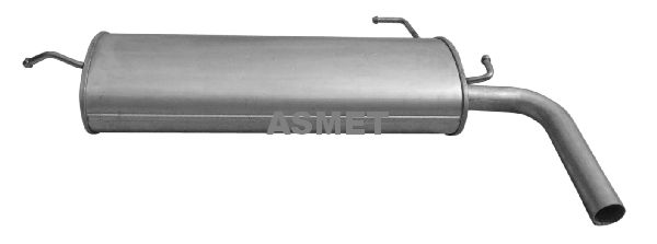 ASMET 26.022 Rear Muffler