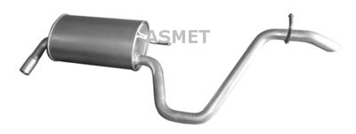 Rear Muffler ASMET 28.014