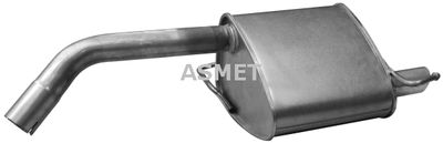 Rear Muffler ASMET 29.011