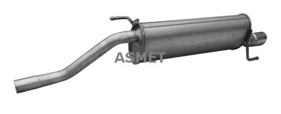 Rear Muffler ASMET 29.016