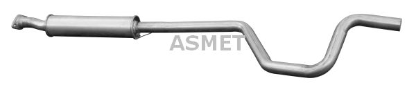 ASMET 30.011 Centre Muffler