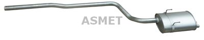 Rear Muffler ASMET 30.019