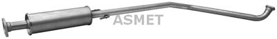 Front Muffler ASMET 31.002