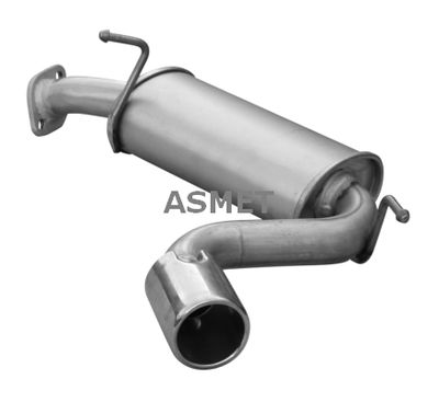 Rear Muffler ASMET 31.009