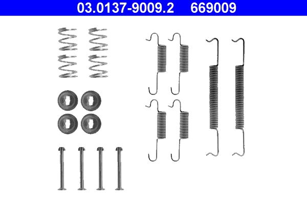 ATE 03.0137-9009.2 Accessory Kit, brake shoes