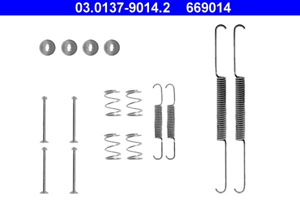 ATE 03.0137-9014.2 Accessory Kit, brake shoes