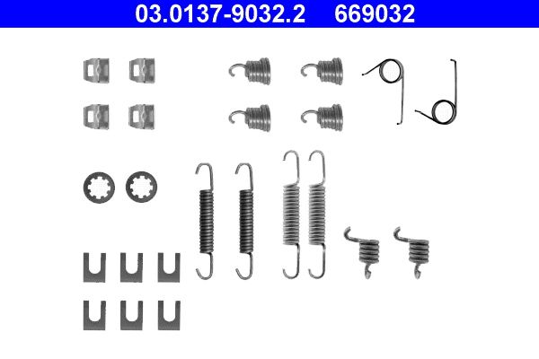 ATE 03.0137-9032.2 Accessory Kit, brake shoes