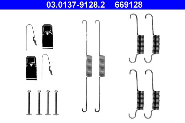 ATE 03.0137-9128.2 Accessory Kit, brake shoes