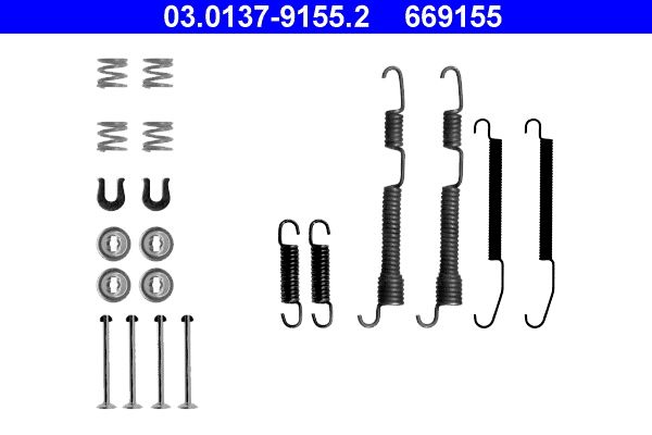 ATE 03.0137-9155.2 Accessory Kit, brake shoes