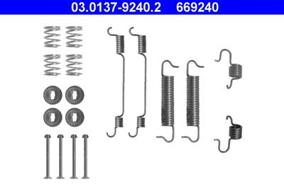 Accessory Kit, brake shoes ATE 03.0137-9240.2