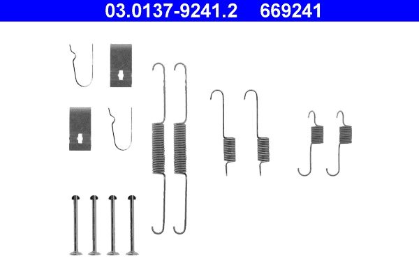 ATE 03.0137-9241.2 Accessory Kit, brake shoes