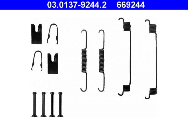 ATE 03.0137-9244.2 Accessory Kit, brake shoes