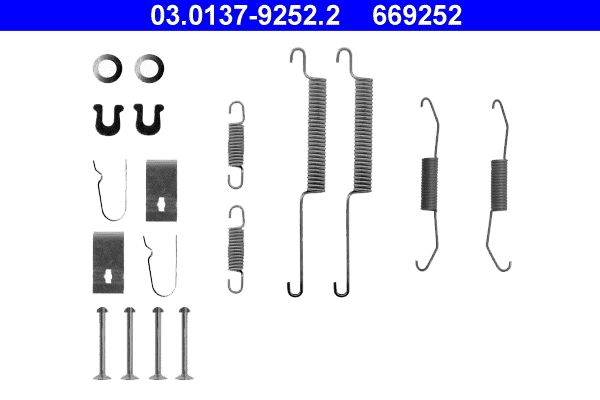 ATE 03.0137-9252.2 Accessory Kit, brake shoes