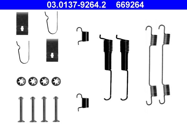 ATE 03.0137-9264.2 Accessory Kit, brake shoes