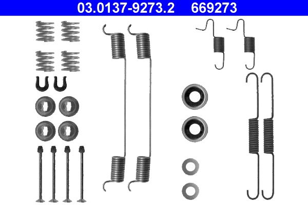 ATE 03.0137-9273.2 Accessory Kit, brake shoes