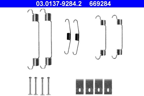 ATE 03.0137-9284.2 Accessory Kit, brake shoes