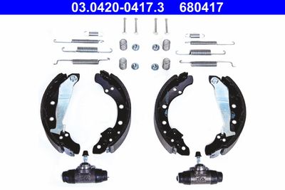 Brake Shoe Set ATE 03.0420-0417.3