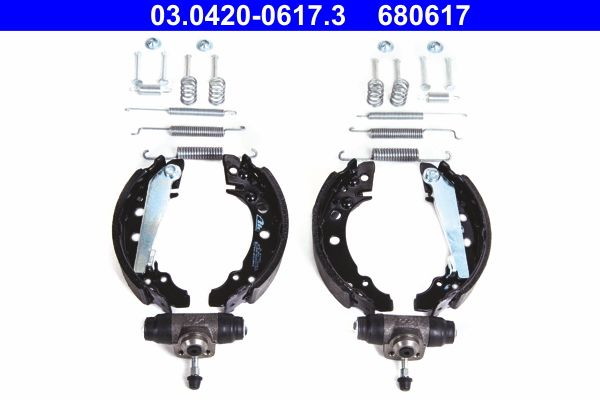 ATE 03.0420-0617.3 Brake Shoe Set