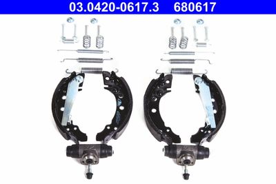Brake Shoe Set ATE 03.0420-0617.3