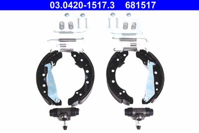 Brake Shoe Set ATE 03.0420-1517.3