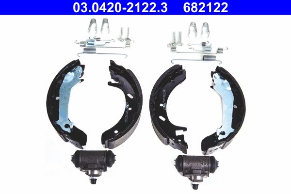 ATE 03.0420-2122.3 Brake Shoe Set