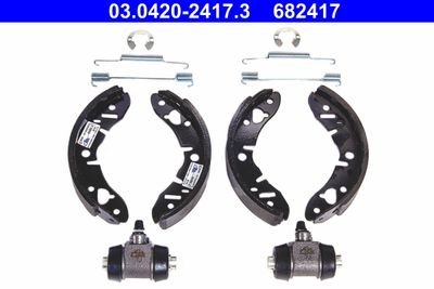 Brake Shoe Set ATE 03.0420-2417.3