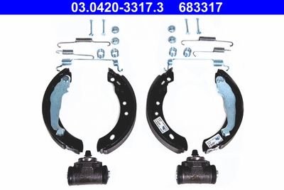 Brake Shoe Set ATE 03.0420-3317.3