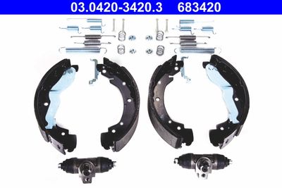 Brake Shoe Set ATE 03.0420-3420.3