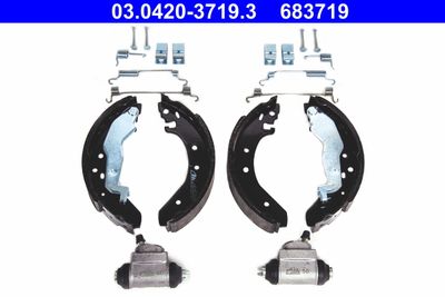 Brake Shoe Set ATE 03.0420-3719.3