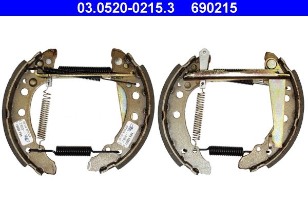 ATE 03.0520-0215.3 Brake Shoe Set