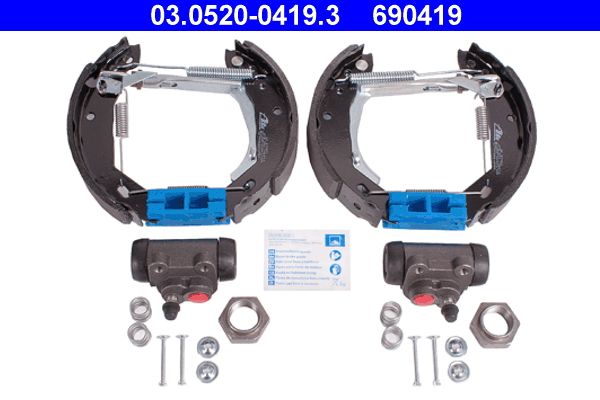ATE 03.0520-0419.3 Brake Shoe Set