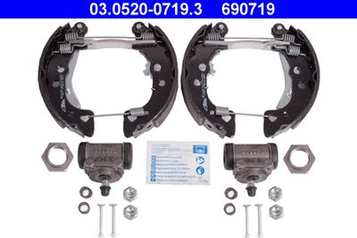 Brake Shoe Set ATE 03.0520-0719.3