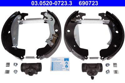 Brake Shoe Set ATE 03.0520-0723.3