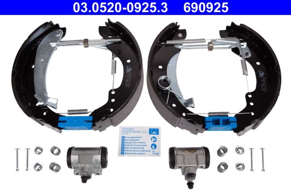 ATE 03.0520-0925.3 Brake Shoe Set