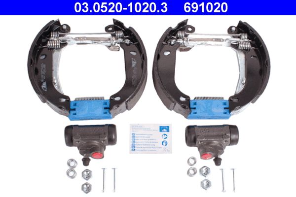 ATE 03.0520-1020.3 Brake Shoe Set