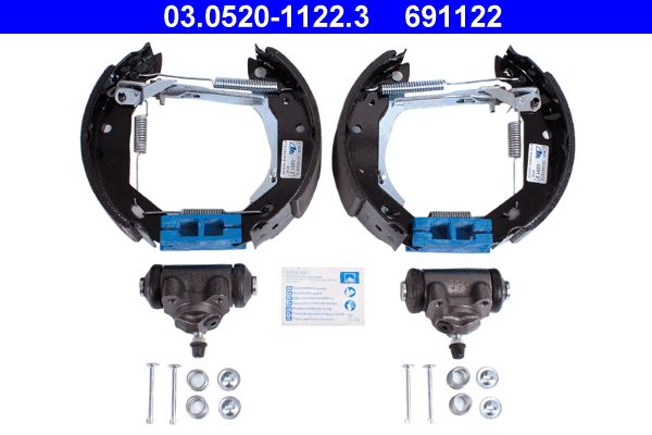 ATE 03.0520-1122.3 Brake Shoe Set