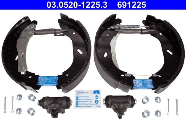 ATE 03.0520-1225.3 Brake Shoe Set