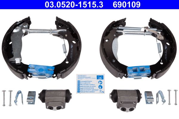 ATE 03.0520-1515.3 Brake Shoe Set