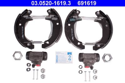 Brake Shoe Set ATE 03.0520-1619.3