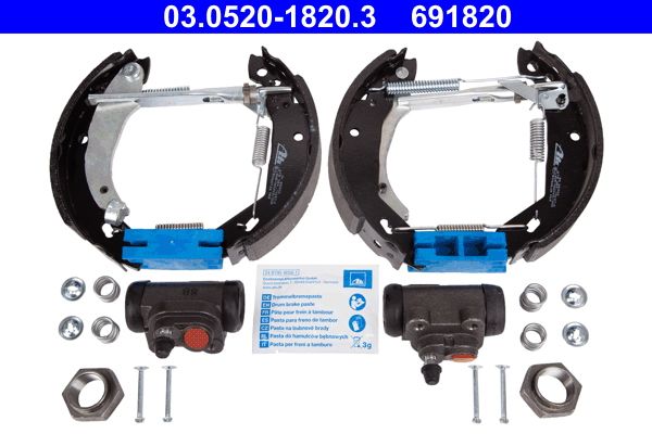 ATE 03.0520-1820.3 Brake Shoe Set