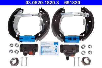 Brake Shoe Set ATE 03.0520-1820.3