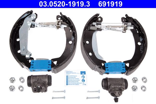 ATE 03.0520-1919.3 Brake Shoe Set