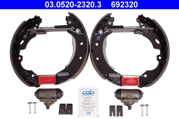 ATE 03.0520-2320.3 Brake Shoe Set